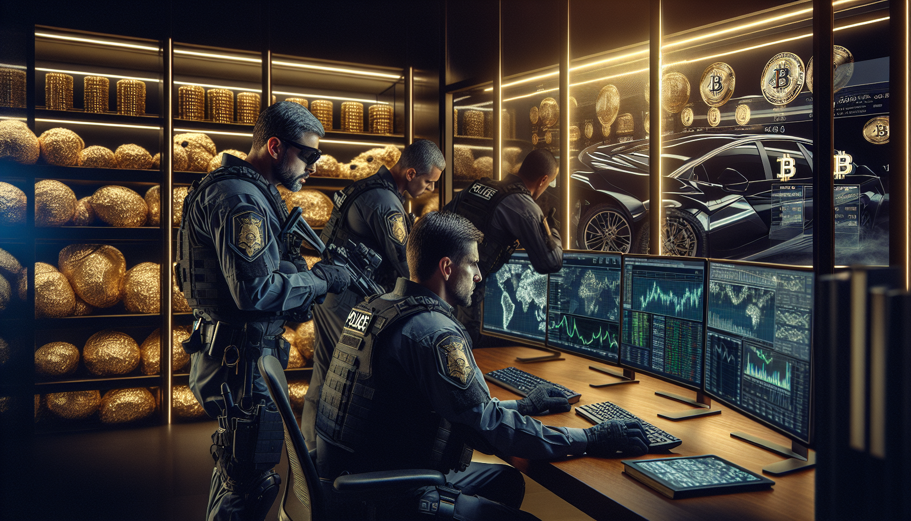 Polícia bloqueia R$ 1 bilhão em criptomoedas